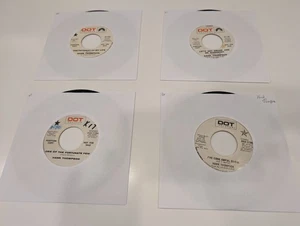 Hank Thompson Vinyl 7" WLP / Promo Singles Collection x 4 (all EX discs!) - Picture 1 of 1