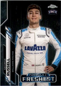 2020 Topps Chrom Formel 1 #200 George Russell F1 Frischste - Bild 1 von 2