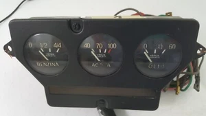 Instrumentation instruments dashboard water oil petrol Lancia Fulvia Coupe Vigil - Picture 1 of 24