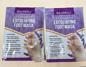 2 BestNiffes Lavendel Peeling tragbare Socke Typ Fußmaske abgelaufen 1/22/23 - Bild 1 von 2