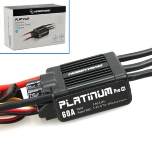 HOBBYWING Platinum 60A V4 RC Model Brushless Motor ESC Speed Controller - Picture 1 of 7