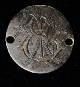 1875 Love Token Engraved WEF WFE FEW FEW EWF EFW silver Liberty Seated Dime - Picture 1 of 5