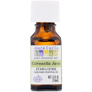 Aura Cacia Citronella Java Pure Essential Oil 0.5 oz Pack of 6 - Picture 1 of 5