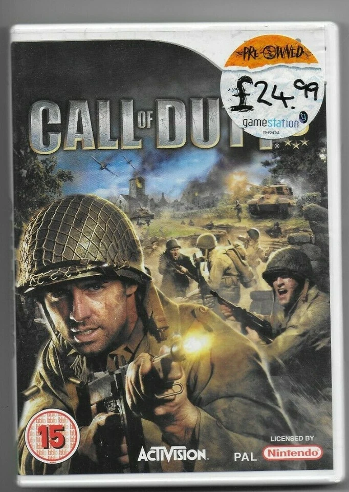 Call of Duty 3 - Nintendo Wii Game - With Instruction Booklet - Image 1 of 1