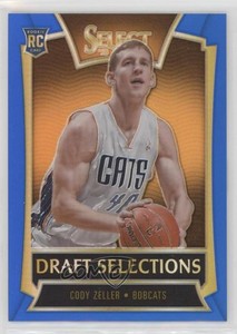 2013-14 Panini Select Draft Selections Blue Prizm /49 Cody Zeller #4 Rookie RC