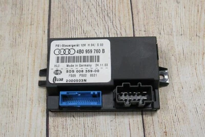 Módulo de control de asiento con memoria para conductores Audi Allroad 1998-2005 4B0 959 760 izquierdo OEM Foto 1 de 3
