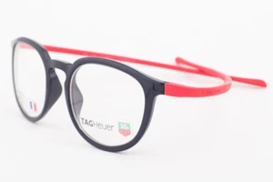 Tag Heuer 3052 002 Reflex Black Red Eyeglasses TH3052-002 47mm - Picture 1 of 3