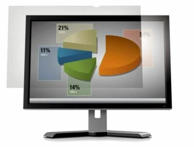 3M Privacy Filter Anti-Glare for 20" Inch Widescreen Monitor AG200W9B Clear - Image 1 of 3