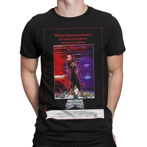 Maximum Overdrive Halloween Movie Poster T-Shirt Retro Classic Horror Tee #HMP - Picture 1 of 20