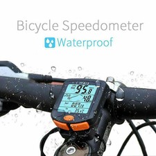 HOT Wireless Bike Cycling Bicycle Cycle Computer Odometer Speedometer Backlight