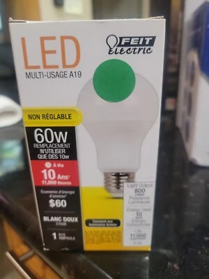 Feit Electric LED Multi Use A19 Non Dimmable 60W Light Bulb  - Image 1 of 4