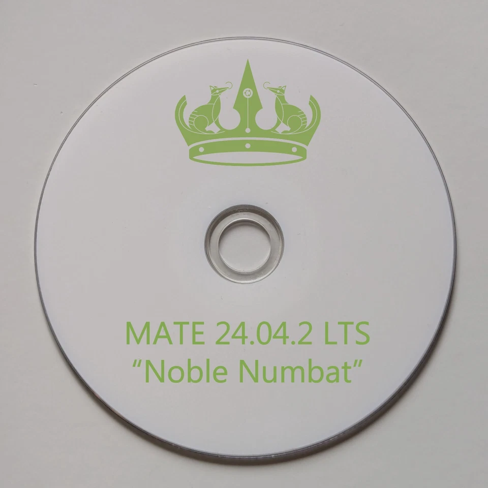 DVD Ubuntu MATE 24.04.3 LTS Noble Numbat 64 bit DVD Boot - Multilingua - Immagine 1 di 1