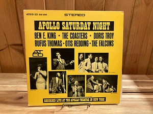 THE COASTERS OTIS REDDING RUFUS THOMAS - APOLLO SATURDAY NIGHT vinyl record 1964 - Picture 1 of 7