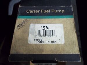 Mechanical Fuel Pump Carter M2774