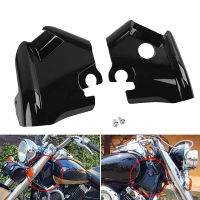 Cubierta de cuello de cuadro superior de horquilla para Yamaha V-Star 650 DragStar 650 XVS650 1996-2018 Foto 1 de 4