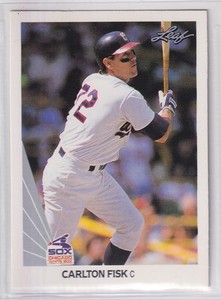 Carlton Fisk 1990 Leaf #10 White Sox |1018