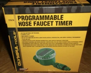Olympia-Tools Easy And Simple Programmable Hose Faucet Timer New For Lawn Care - Picture 1 of 2