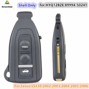 For Lexus LS430 2002 2003 2004 2005 2006 3 Button Remote Key Fob Shell Case - Picture 1 of 3