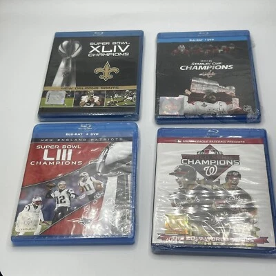 Blu-ray Movies Sports  A Lot Mixed Look At The Photos   New Free Shipping - Image 1 of 4