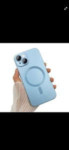 Magnetic Case for iPhone 15 Plus Phone Case for Women, Cute Matte Luxury Blue - Picture 1 of 1