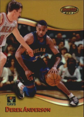 1998-99 Bowman's Best Refractors #35 Derek Anderson /400  - Image 1 of 2