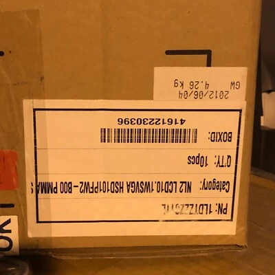 HSD101PFW2-B00 New HannStar 10.1" WSVGA LED Matte LCD Screen BRAND NEW - Image 1 of 4