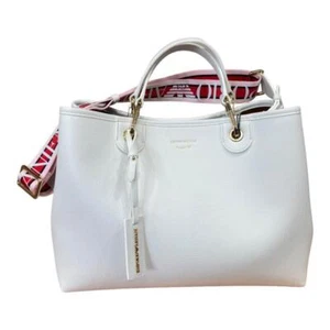 ARMANI MY bag BORSA Shopper grande da braccio + tracolla e pochette BIANC Y3D165 - Imagen 1 de 7