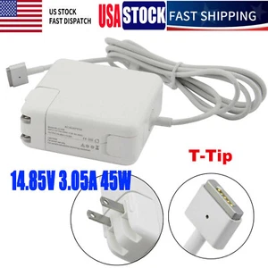 45W T-Tip AC Adapter Charger For Apple MacBook11”13" A1465 A1466 A1436 2012-2017 - Picture 1 of 20