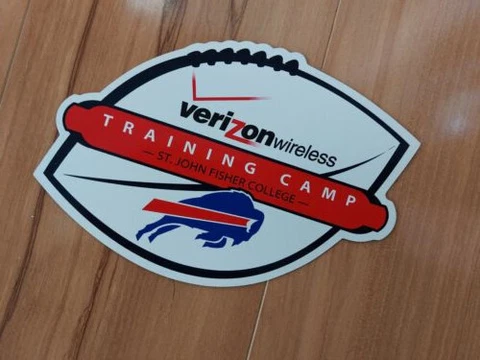 Buffalo Bills Car Magnet Decal Brand New Training Camp St. John Fisher College Cover