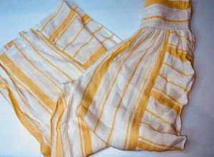 BRAND NEW BILLABONG LADIES STRIPE BEACH PANTS - Foto 1 di 3