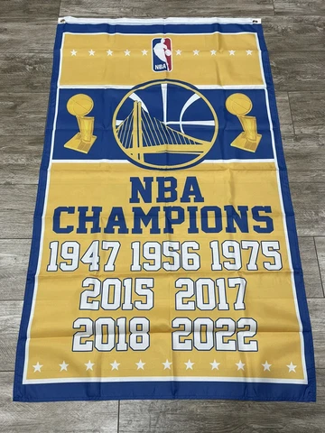 Golden State Warriors 2022 CHAMPIONS 3x5 Ft Banner Flag 2022 Playoffs The Finals Cover