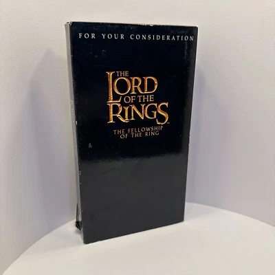 LORD OF THE RINGS - For Your Consideration - FYC - Academy Awards - RARE VHS - Image 1 of 4