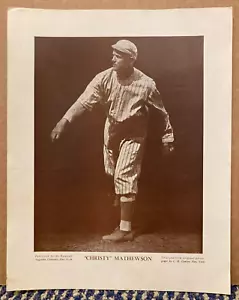 1910-57 M114 Baseball Magazine Premium Christy Mathewson New York Giants - Picture 1 of 1