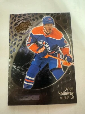 2022-23 SkyBox Metal Universe #197 Dylan Holloway RC - Image 1 of 2