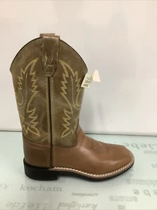 Cody James Square Toe Boots Child Kids Leather Brown Size 2D, Preowned. - Picture 1 of 12
