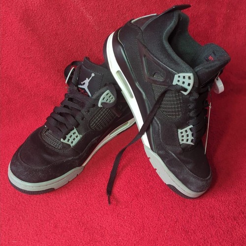 Jordan 4 Retro SE Mid tela nera taglia 7 UK