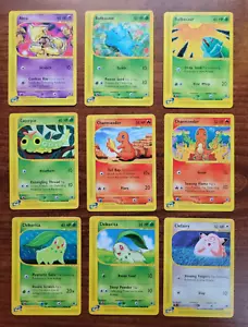 Pokemon Expedition Base Set 44 Common Card Lot Regular Finish Cards 93 to 136 - Picture 1 of 10