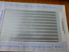 Microscale Decal PS-4-1/4 Silver Parallel 1/4" Stripes 