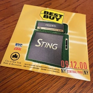 Best Buy Presents Sting Live Central Park 09/12/2000 CD + CDROM Sealed - Foto 1 di 6