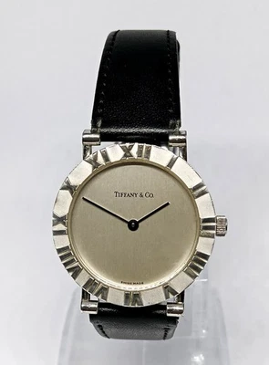 TIFFANY & Co. Atlas Quartz Watch. 31mm Case. Sterling Silver 925 Case. Unisex. - Image 1 of 4