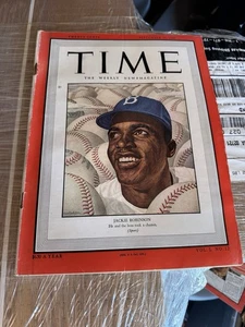Magazine Time Jackie Robinson September . 22 1947 Complete - Picture 1 of 3