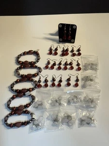 Premier Designs Jewelry Lot 25 Earrings And Bracelets  - Picture 1 of 5