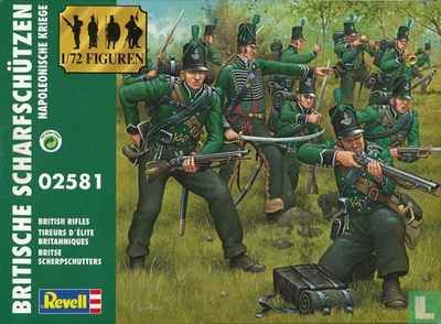 " BRITISCHE SCHARFSCHÜTZEN " REVELL 02581 in 1:72 / KOMPLETT 100% / OHNE KARTON - Bild 1 von 4