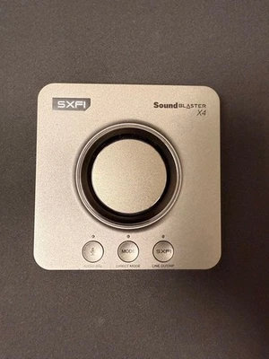 CREATIVE Sound Blaster X4 SB1815 Hi-Res 24bit/192kHz USB DAC & Amp Sound - Image 1 of 4