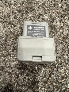 Original Official OEM Nintendo 64 N64 Rumble Pak Model No. NUS-013 Grau B - Bild 1 von 5