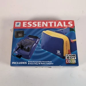 Riñonera Gamester Essentials para Game Boy color en caja azul estuche de almacenamiento - Imagen 1 de 7