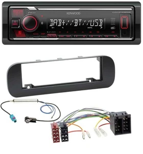 Kenwood MP3 Bluetooth USB DAB Autoradio für Fiat Panda (ab 2012) - schwarz - Bild 1 von 8