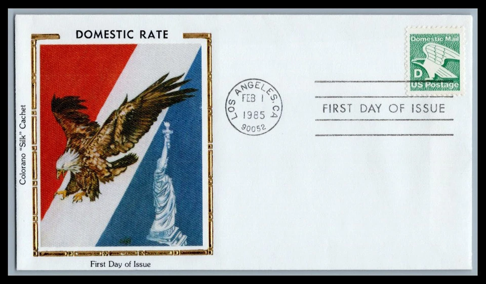 US FDC # 2111 "D" Rate (22c) Colorano   1985, 9p4690 - Image 1 of 1