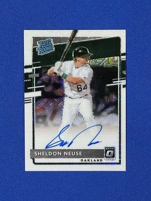 2020 Panini Optic Prizm /99 Sheldon Neuse #RRS-SN Auto RC autograph rookie - Image 1 of 2