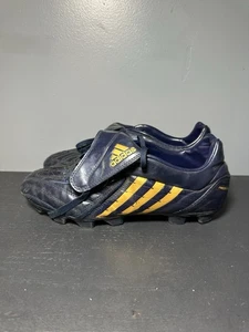 Adidas Absolado TRX FG Predator David Beckham 075613 Size 9.5 Navy Gold Traxion - Picture 1 of 8